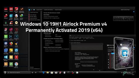 Windows 10 19h1 airlock premium v4 permantly activated 2019 x64
